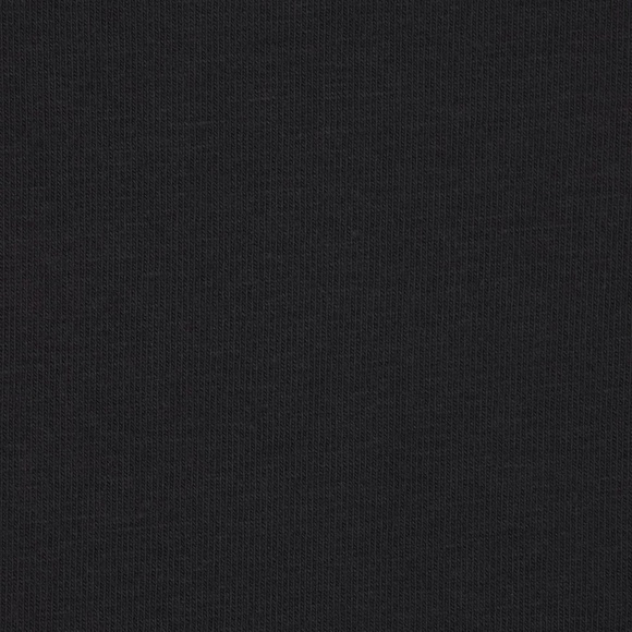 COTTON JERSEY SCOOP NECK LONG SLEEVE TOP - Soot - Picture 5 of 8